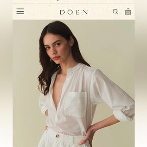 DÔEN Hasia Top - salt - size XS - brand new